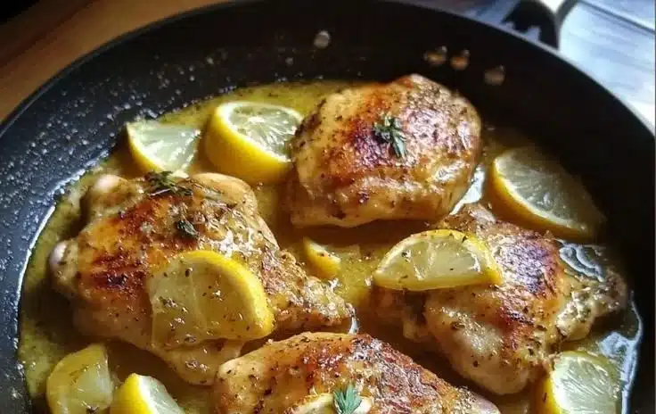 Easy One Pan Lemon Chicken Recipe That Bursts with Zesty Flavor
