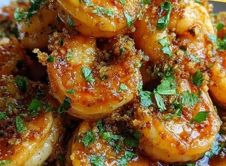 Hawaiian Garlic Shrimp
